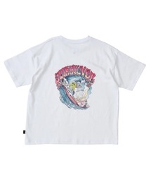 TIME UP ST YOUTH /クイックシルバーキッズバックプリント半袖Tシャツ