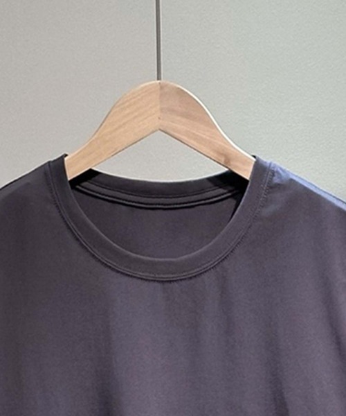 aimoha(アイモハ)の「【aimoha MEN】ベーシックカラフルTシャツ(Tシャツ/カットソー・メンズ・ダークグレー/グリーン/ホワイト・XXX-LARGE/XX-LARGE/X-LARGE/LARGE)」の7枚目の写真
