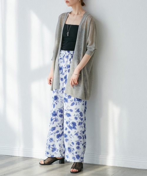 ROPE' PICNIC（ロペピクニック）の「スクエアトゥチュールミュール（パンプス・レディース・ブラック/シルバー・S/M/L）」の17枚目の写真