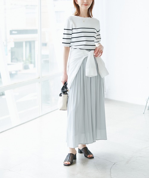 ROPE' PICNIC（ロペピクニック）の「スクエアトゥチュールミュール（パンプス・レディース・ブラック/シルバー・S/M/L）」の21枚目の写真