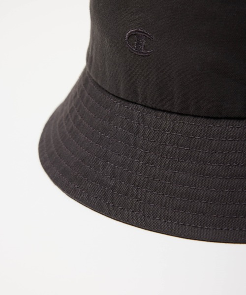 Champion（チャンピオン）の「【Champion/チャンピオン】直営限定コレクション メンズ バケットハット（ハット・メンズ・ベージュ/ナチュラル/ブラック系その他・MEDIUM/LARGE）」の13枚目の写真
