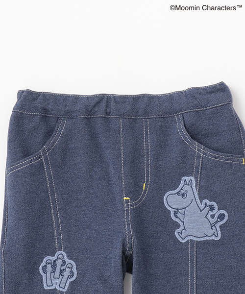 kladskap(クレードスコープ)の「MOOMIN/アップリケ5分丈パンツ(その他パンツ・キッズ・ネイビー・120cm/90cm/80cm/100cm/110cm)」の3枚目の写真