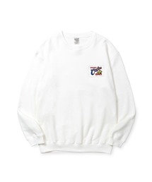 CALEE（キャリー）の「SNAKE LOGO WAPPEN CREW NECK SW（スウェット）」