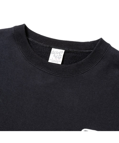 CALEE（キャリー）の「SNAKE LOGO WAPPEN CREW NECK SW（スウェット・メンズ・ブラック/ホワイト・MEDIUM/LARGE/X-LARGE）」の3枚目の写真