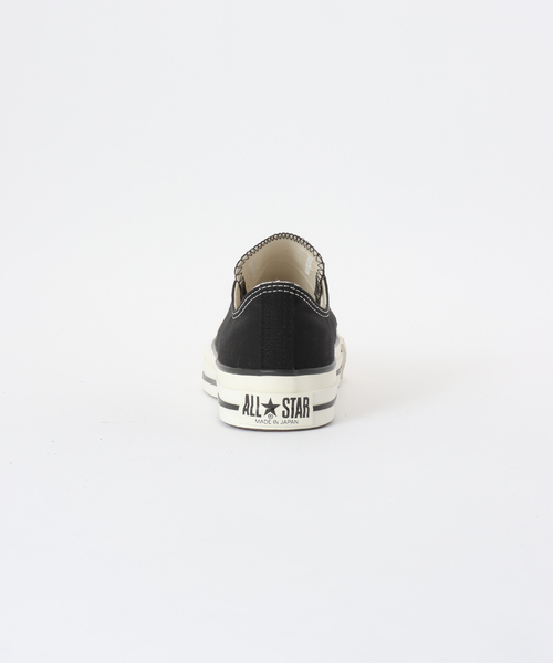 CONVERSE(コンバース)の「【CONVERSE/コンバース】CANVAS ALL STAR J OX:スニーカー(スニーカー・レディース・ブラック・25.5cm/25cm/24.5cm/24cm/23.5cm/23cm)」の3枚目の写真