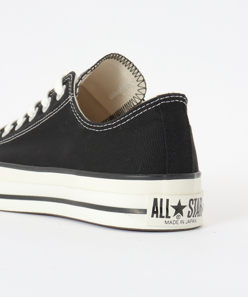 CONVERSE(コンバース)の「【CONVERSE/コンバース】CANVAS ALL STAR J OX:スニーカー(スニーカー・レディース・ブラック・25.5cm/25cm/24.5cm/24cm/23.5cm/23cm)」の5枚目の写真