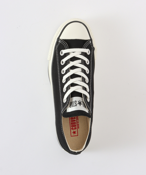 CONVERSE(コンバース)の「【CONVERSE/コンバース】CANVAS ALL STAR J OX:スニーカー(スニーカー・レディース・ブラック・25.5cm/25cm/24.5cm/24cm/23.5cm/23cm)」の6枚目の写真