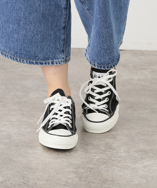 CONVERSE(コンバース)の「【CONVERSE/コンバース】CANVAS ALL STAR J OX:スニーカー(スニーカー・レディース・ブラック・25.5cm/25cm/24.5cm/24cm/23.5cm/23cm)」の9枚目の写真