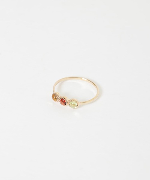 URBAN RESEARCH（アーバンリサーチ）の「ff by decor urban research　three stone ring（リング・レディース・ホワイト系その他/ブラック/その他1・13/11/9/5）」の15枚目の写真