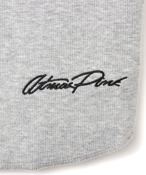 atmos pink(アトモスピンク)の「atmos pink Logo Embroidery Tank Top / アトモス ピンク ロゴ エンブロイダリー タンクトップ(タンクトップ・レディース・ホワイト/ブラック/グレー・FREE)」の13枚目の写真