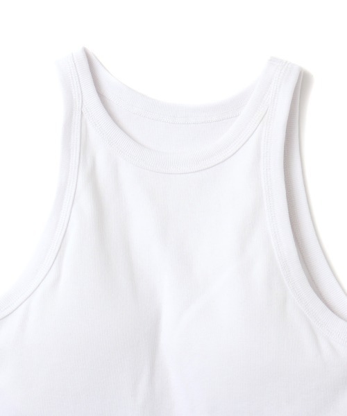 atmos pink(アトモスピンク)の「atmos pink Logo Embroidery Tank Top / アトモス ピンク ロゴ エンブロイダリー タンクトップ(タンクトップ・レディース・ホワイト/ブラック/グレー・FREE)」の9枚目の写真