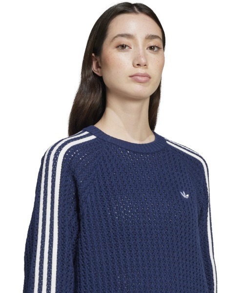 adidas KNITTED CREW / アディダス ニット クルー S adidas ニット セーター KNITTED CREW / アディダス クルー
