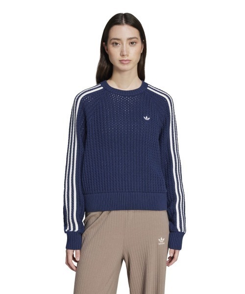 セール】adidas Originals ADICOLOR KNITTED CREW（アディダス
