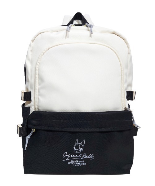 CRYSTAL BALL(クリスタルボール)の「echecs 2025(バックパック+4点グッズセット)(バックパック/リュック・レディース・ブラック×ホワイト・FREE)」の2枚目の写真