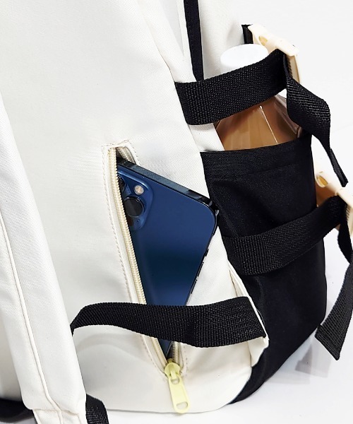 CRYSTAL BALL(クリスタルボール)の「echecs 2025(バックパック+4点グッズセット)(バックパック/リュック・レディース・ブラック×ホワイト・FREE)」の7枚目の写真