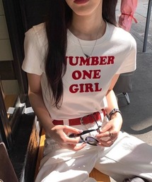 【新色追加】ロゴショート丈Tシャツ