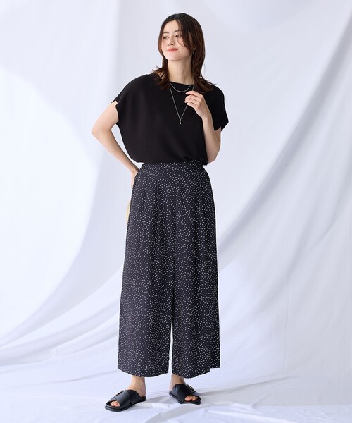 ANY（エニィ）の「【新色追加】さらさらDRYパンツ（その他パンツ・レディース・グレー系/ダークブラウン系/ベージュ系/グリーン系/ブラック系1・1/3/2）」の12枚目の写真