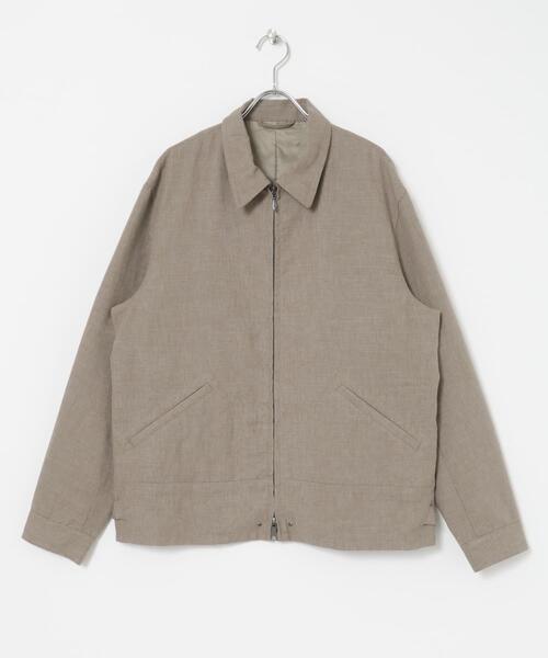 URBAN RESEARCH(アーバンリサーチ)の「LINEN PIN HEAD SPORTS JACKET(ブルゾン・メンズ・ブラック系その他/グレー系その他・MEDIUM/LARGE)」の3枚目の写真