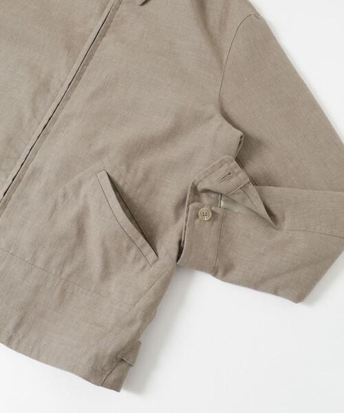 URBAN RESEARCH(アーバンリサーチ)の「LINEN PIN HEAD SPORTS JACKET(ブルゾン・メンズ・ブラック系その他/グレー系その他・MEDIUM/LARGE)」の5枚目の写真