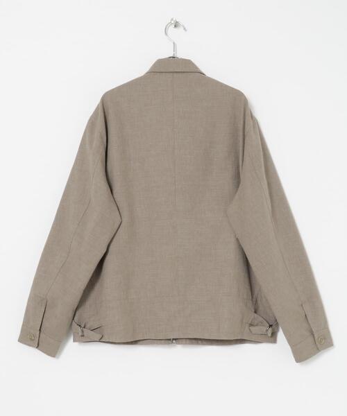 URBAN RESEARCH(アーバンリサーチ)の「LINEN PIN HEAD SPORTS JACKET(ブルゾン・メンズ・ブラック系その他/グレー系その他・MEDIUM/LARGE)」の7枚目の写真