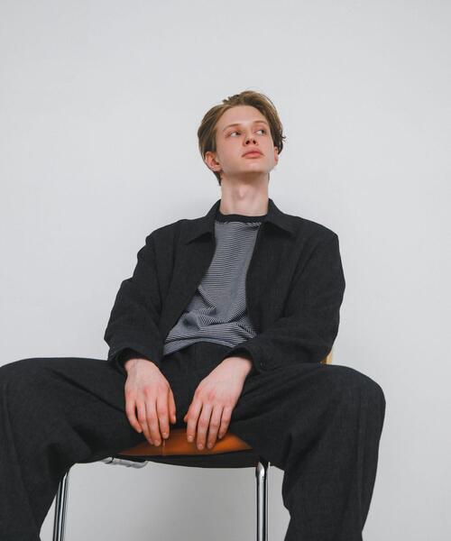 URBAN RESEARCH(アーバンリサーチ)の「LINEN PIN HEAD SPORTS JACKET(ブルゾン・メンズ・ブラック系その他/グレー系その他・MEDIUM/LARGE)」の12枚目の写真