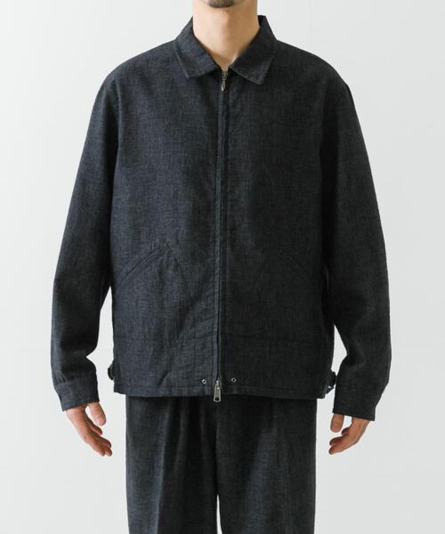 URBAN RESEARCH(アーバンリサーチ)の「LINEN PIN HEAD SPORTS JACKET(ブルゾン・メンズ・ブラック系その他/グレー系その他・MEDIUM/LARGE)」の14枚目の写真