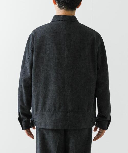 URBAN RESEARCH(アーバンリサーチ)の「LINEN PIN HEAD SPORTS JACKET(ブルゾン・メンズ・ブラック系その他/グレー系その他・MEDIUM/LARGE)」の16枚目の写真