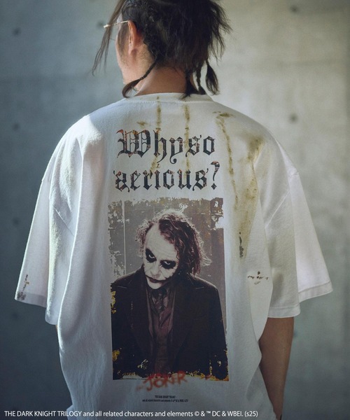 ADAMPATEK/<THE JOKER> DARK KNIGHT T/ジョーカー ダークナイト