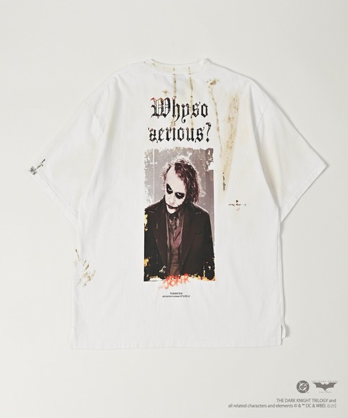 ダークナイト/ ジョーカー t / 良 フェード ジョーカー バットマン 良フェード ヴィンテージTシャツ ダーク