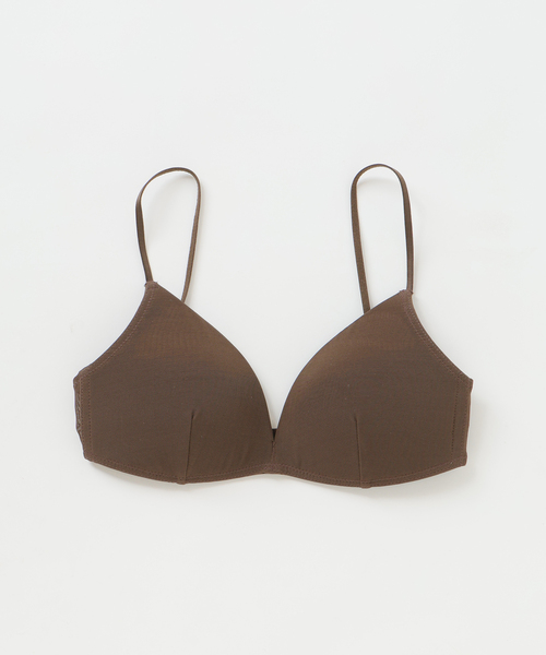 ESSENTIAL】ブラ（ベージュ、ブラウン）（ブラジャー）｜EMILY WEEK