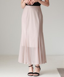 SAISON DE PAPILLON | マーメイドチュールロングスカート(スカート)