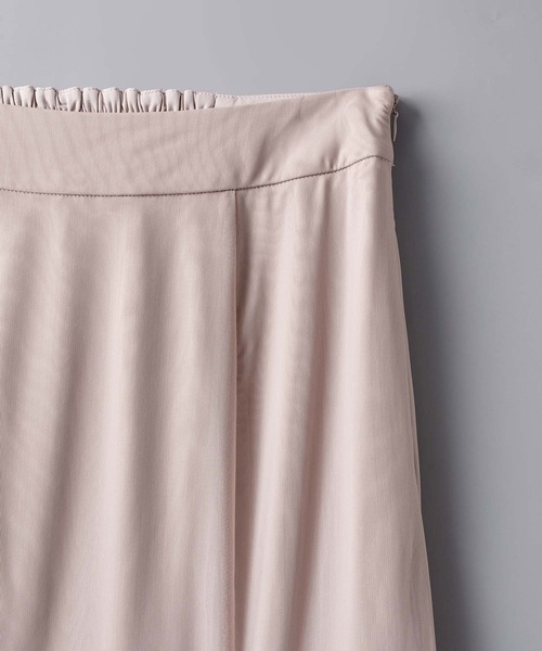 SAISON DE PAPILLON(セゾンドパピヨン)の「マーメイドチュールロングスカート(スカート・レディース・チャコール/ベージュ/ブラック・L/M/S)」の14枚目の写真