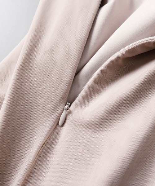 SAISON DE PAPILLON(セゾンドパピヨン)の「マーメイドチュールロングスカート(スカート・レディース・チャコール/ベージュ/ブラック・L/M/S)」の6枚目の写真