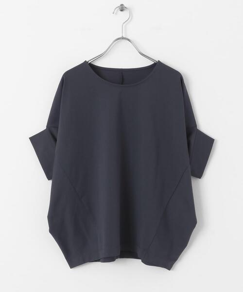 URBAN RESEARCH Sonny Label（アーバンリサーチサニーレーベル）の「『WEB限定』吸水速乾UVクールタッチドルマンプルオーバー（Tシャツ/カットソー・レディース・オフホワイト/チャコールグレー/ブルー/グレー系その他・FREE）」の20枚目の写真