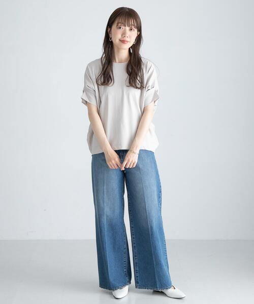 セール】『WEB限定』吸水速乾UVクールタッチドルマンプルオーバー（T