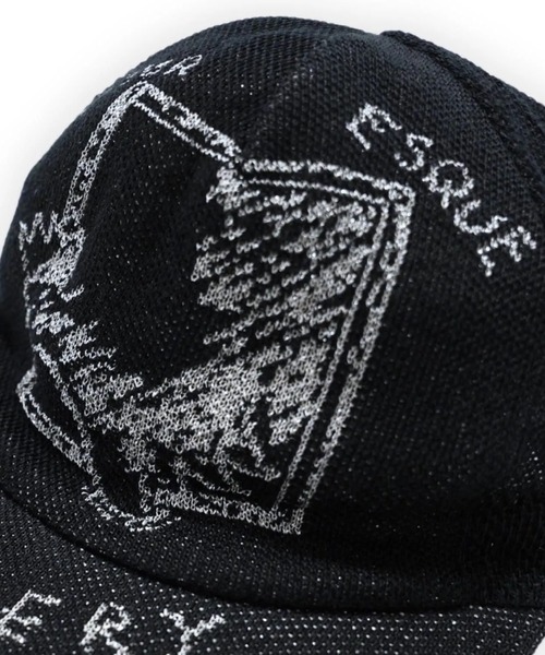 SHINYAKOZUKA】ELUSIVE KNIT CAP WITH KIJIMA TAKAYUKI