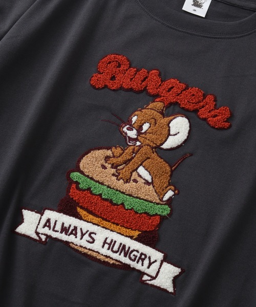 Tom&Jerry(トムアンドジェリー)の「【Tom & Jerry/トム & ジェリー】アートワークデザイン サガラ刺繍 半袖Tシャツ(Tシャツ/カットソー・レディース・グリーン/オフホワイト/スミクロ/ベージュ・L/M)」の15枚目の写真