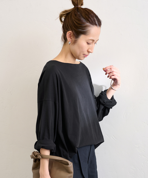 FRAMeWORK（フレームワーク）の「ドライタッチコットンL/Tee（Tシャツ