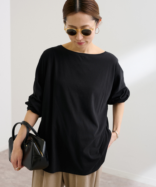 FRAMeWORK ドライタッチコットン S/S-Tee FRAMeWORK（フレームワーク）の「ドライタッチコットンL/Tee（T