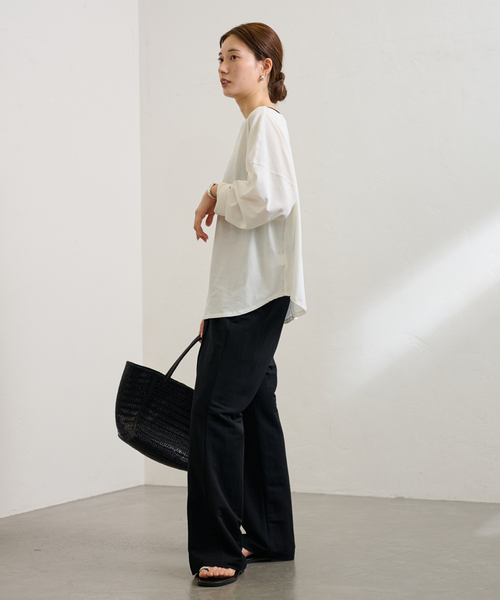 FRAMeWORK（フレームワーク）の「ドライタッチコットンL/Tee（Tシャツ