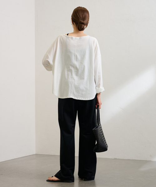 FRAMeWORK（フレームワーク）の「ドライタッチコットンL/Tee（T