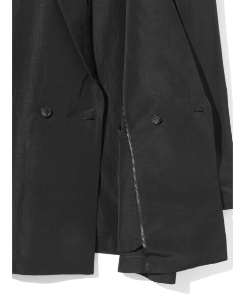 MIDIUMISOLID（ミディウミソリッド）の「MIDIUMISOLID Men’s テーラードロングジャケット（テーラードジャケット・メンズ・ブラック/ネイビー・48）」の15枚目の写真