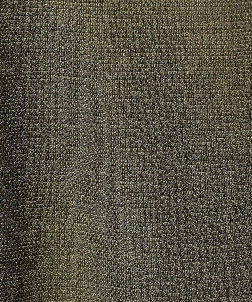 Grand PARK（グランドパーク）の「リネンライクポリエステルバンドカラーシャツ（シャツ/ブラウス・メンズ・チャコールグレー/カーキ/ネイビー/オフホワイト/グレー・MEDIUM/LARGE）」の12枚目の写真