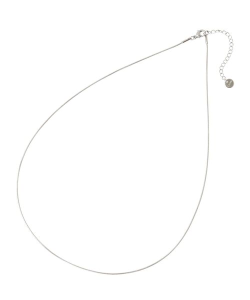 AMERICAN HOLIC（アメリカンホリック）の「ステンレス シンプルスネークチェーンネックレス（ネックレス・レディース・シルバー/ゴールド・FREE）」の8枚目の写真