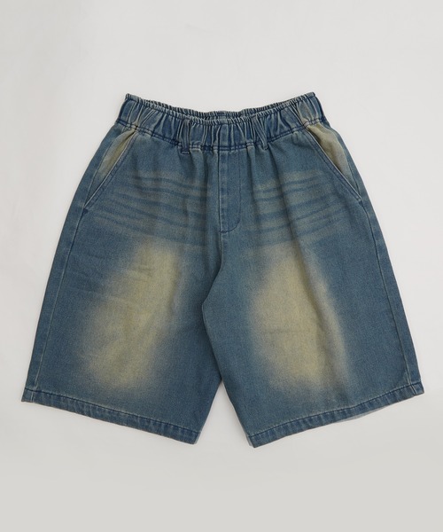 improves（インプローブス）の「10ozデニム オーバーダイ ワイドショートパンツ（デニムパンツ・メンズ・インディゴブルー/ブラック/ブルー・MEDIUM/LARGE）」の19枚目の写真