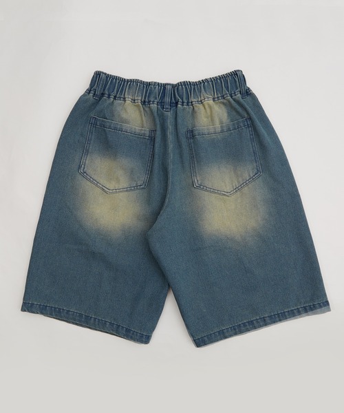 improves（インプローブス）の「10ozデニム オーバーダイ ワイドショートパンツ（デニムパンツ・メンズ・インディゴブルー/ブラック/ブルー・MEDIUM/LARGE）」の20枚目の写真