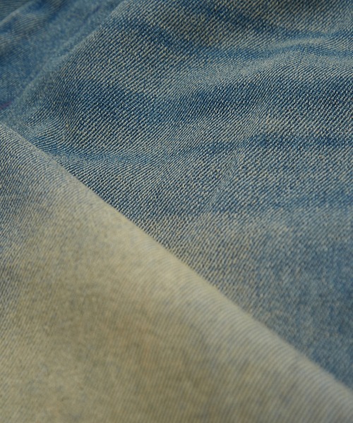 improves（インプローブス）の「10ozデニム オーバーダイ ワイドショートパンツ（デニムパンツ・メンズ・インディゴブルー/ブラック/ブルー・MEDIUM/LARGE）」の22枚目の写真