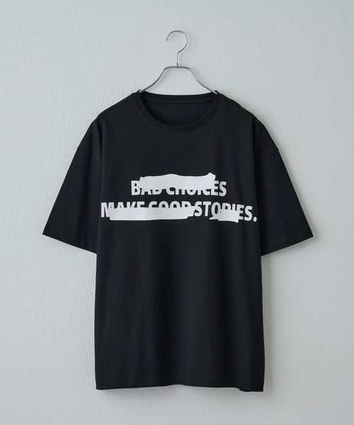 COLONY 2139(コロニートゥーワンスリーナイン)の「隠しプリントロゴTシャツ(Tシャツ/カットソー・メンズ・ホワイト/ブラック・MEDIUM/LARGE)」の2枚目の写真