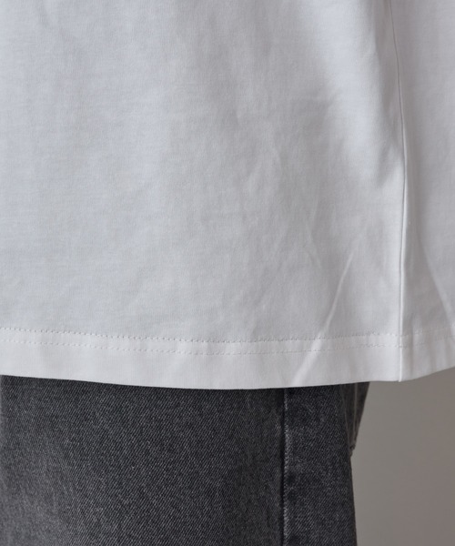 COLONY 2139(コロニートゥーワンスリーナイン)の「隠しプリントロゴTシャツ(Tシャツ/カットソー・メンズ・ホワイト/ブラック・MEDIUM/LARGE)」の3枚目の写真