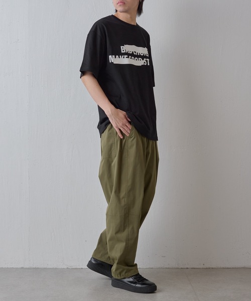 COLONY 2139(コロニートゥーワンスリーナイン)の「隠しプリントロゴTシャツ(Tシャツ/カットソー・メンズ・ホワイト/ブラック・MEDIUM/LARGE)」の9枚目の写真